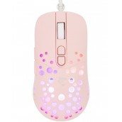  Гейминг мишка White Shark - Tristan 2, оптична, розова