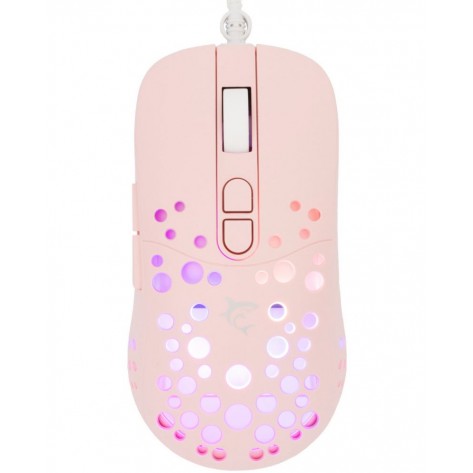 Гейминг мишка White Shark - Tristan 2, оптична, розова