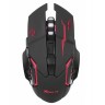 Гейминг мишка Xtrike Me - GW-601, безжична, черна/червена