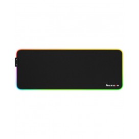  Гейминг подложка Huzaro - 1.0 RGB, XL, мека, черна