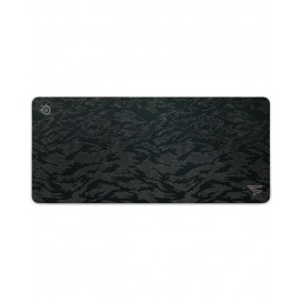  Гейминг подложка SteelSeries - QcK FaZe Clan Edition, XXL, мека, сива