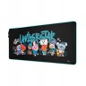 Гейминг подложка за мишка Grupo Erik - BT21, XXL, мека, черна