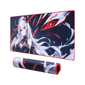 Гейминг подложка за мишка Redragon - AK L Anime, P047-L, 900 x 400 x 4 мм, аниме дизайн Гейминг подложка за мишка Redragon - AK L Anime, P047-L, 900 x 400 x 4 мм, аниме дизайн