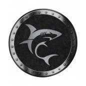  Гейминг подложка за мишка White Shark - MINOTAUR, S, мека, черна/сива