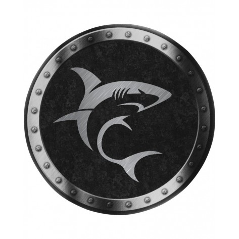 Гейминг подложка за мишка White Shark - MINOTAUR, S, мека, черна/сива