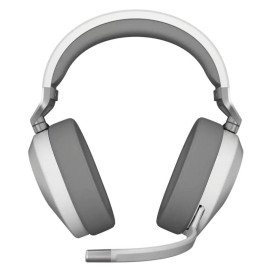 Гейминг слушалки Corsair – HS65, безжични, бели