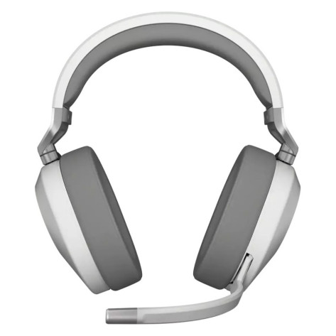 Гейминг слушалки Corsair – HS65, безжични, бели