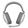 Гейминг слушалки Corsair – HS65, безжични, бели