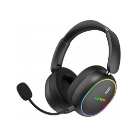  Гейминг слушалки HATOR - Phoenix 2 Wireless, безжични, черни