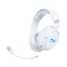 Гейминг слушалки HyperX - Cloud Flight 2, RGB, безжични, бели
