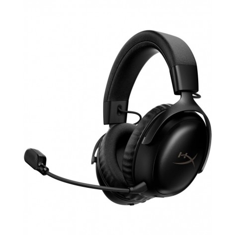 Гейминг слушалки HyperX - Cloud III S, безжични, черни