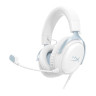 Гейминг слушалки HyperX - Cloud III, жични, бели/сини