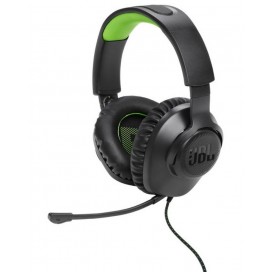  Гейминг слушалки JBL - Quantum 100X Console, Xbox, черни/зелени