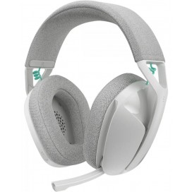  Гейминг слушалки Logitech - G321 Lightspeed, безжични, бели
