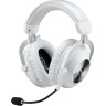 Гейминг слушалки Logitech - Pro X3 Lightspeed, безжични, бели