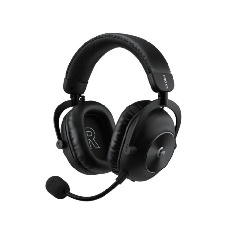 Гейминг слушалки Logitech - Pro X3 Lightspeed, безжични, черни