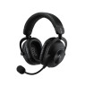 Гейминг слушалки Logitech - Pro X3 Lightspeed, безжични, черни