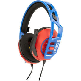 Гейминг слушалки Nacon - RIG 300 PRO HS, червени/сини