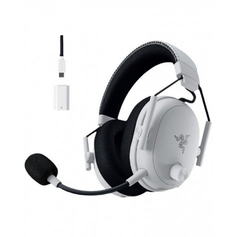 Гейминг слушалки Razer - BlackShark V3 Pro, безжични, бели