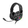 Гейминг слушалки Redragon - Hylas H260RGB, черни