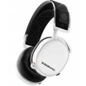 Гейминг слушалки SteelSeries - Arctis 7+, бели