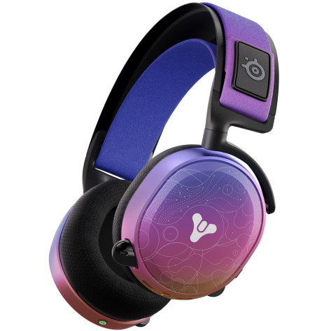 Гейминг слушалки SteelSeries - Arctis 7+ Destiny 2 Edition, безжични, лилави