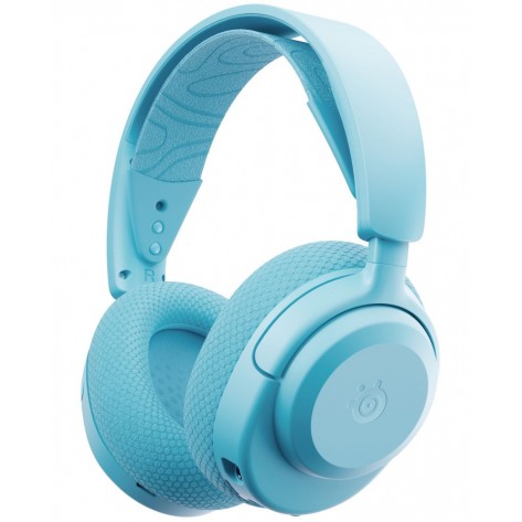 Гейминг слушалки SteelSeries - Arctis Nova 3PW, безжични, сини