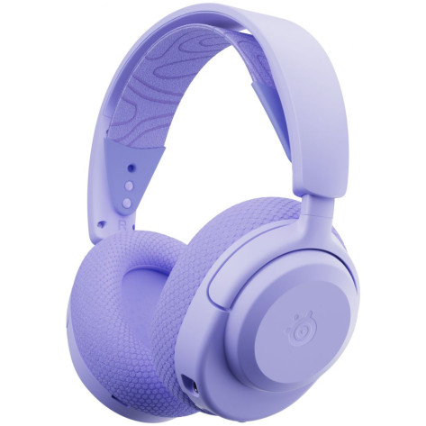 Гейминг слушалки SteelSeries - Arctis Nova 3XW, Xbox/PS5/PC/NS, безжични, лилави