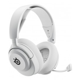  Гейминг слушалки SteelSeries - Arctis Nova 5 White, безжични, бели