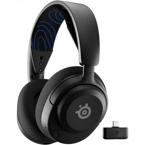 Гейминг слушалки SteelSeries - Arctis Nova 5P, PS, безжични, черни