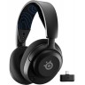 Гейминг слушалки SteelSeries - Arctis Nova 5P, PS, безжични, черни