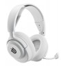 Гейминг слушалки SteelSeries - Arctis Nova 5P White, PS, безжични, бели