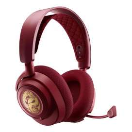  Гейминг слушалки SteelSeries - Arctis Nova 7 Dragon Edition, безжични, червени