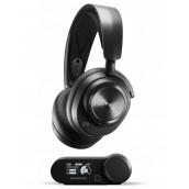 Гейминг слушалки SteelSeries - Arctis Nova Pro Wireless, черни