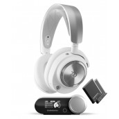 Гейминг слушалки SteelSeries - Arctis Nova Pro WL X, Xbox, безжични, бели