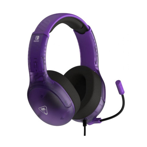 Гейминг слушалки Turtle Beach - Airlite Fit, Switch/Switch Lite, Ghost Purple