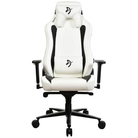 Гейминг стол Arozzi - Vernazza SoftPU, бял