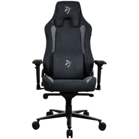  Гейминг стол Arozzi - Vernazza Supersoft, черен/сив