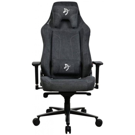 Гейминг стол Arozzi - Vernazza XL Soft Fabric, тъмносив