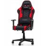 Гейминг стол DXRacer - Prince P132-NR, черен/червен