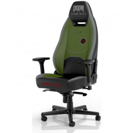  Гейминг стол noblechairs - DOOM: The Dark Ages Edition, зелен/черен
