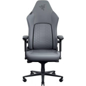 Гейминг стол Razer - Iskur V2 NewGen, светлосив
