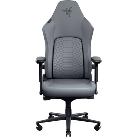 Гейминг стол Razer - Iskur V2 NewGen, светлосив