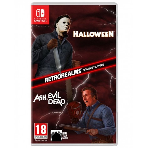 Игра Halloween and Ash vs. Evil Dead - Retro Realms Double Feature за Nintendo Switch