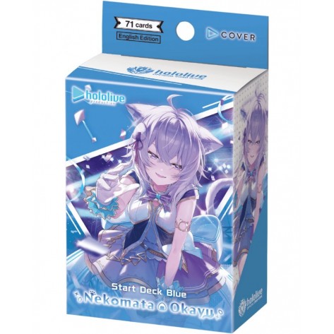 Hololive Official Card Game: Start Deck - Blue Nekomata Okayu