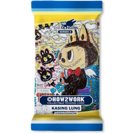 How2work Labubu Collectible Chrome Trading Cards The Monsters Series 3