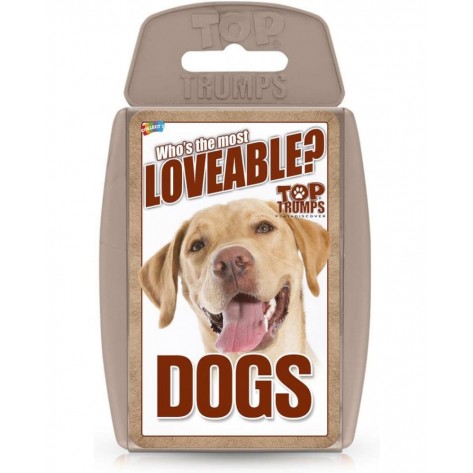 Игра с карти Top Trumps: Dogs - Детска