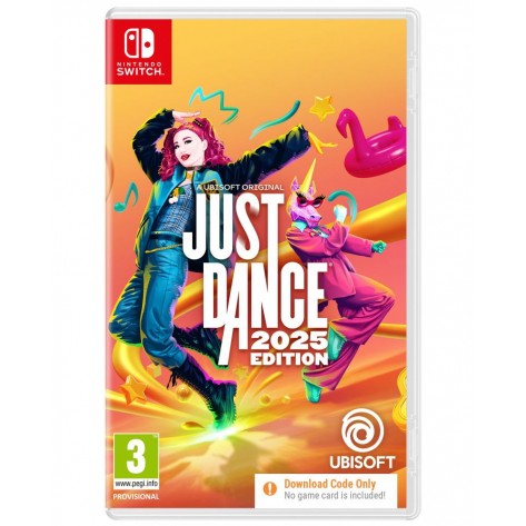 Игра Just Dance 2025 - Код в кутия за Nintendo Switch