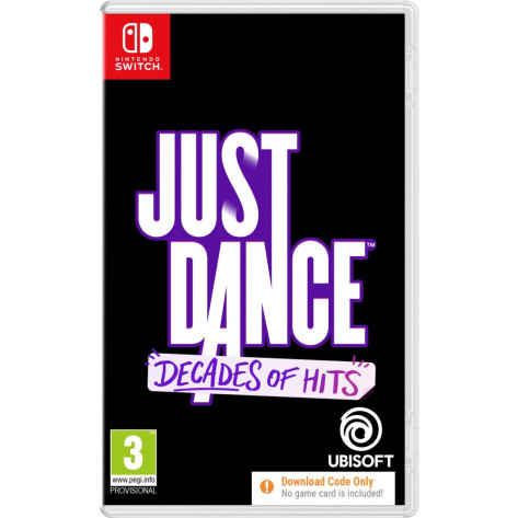 Игра Just Dance: Decades of Hits - Код в кутия за Nintendo Switch