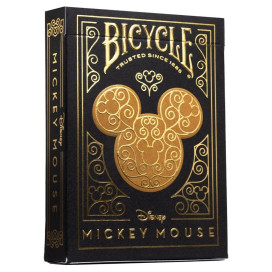  Карти за игра Bicycle - Disney Black & Gold Mickey Mouse 